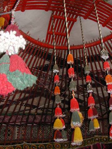 yurts in Israel at Moshav Dekel