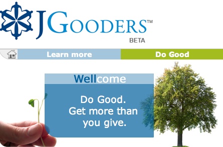 jgooder logo environment giving charity